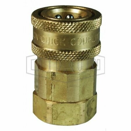 DIXON 1-1/4 V COUP, 1-1/4 BSPP BRASS 10VBF10-B